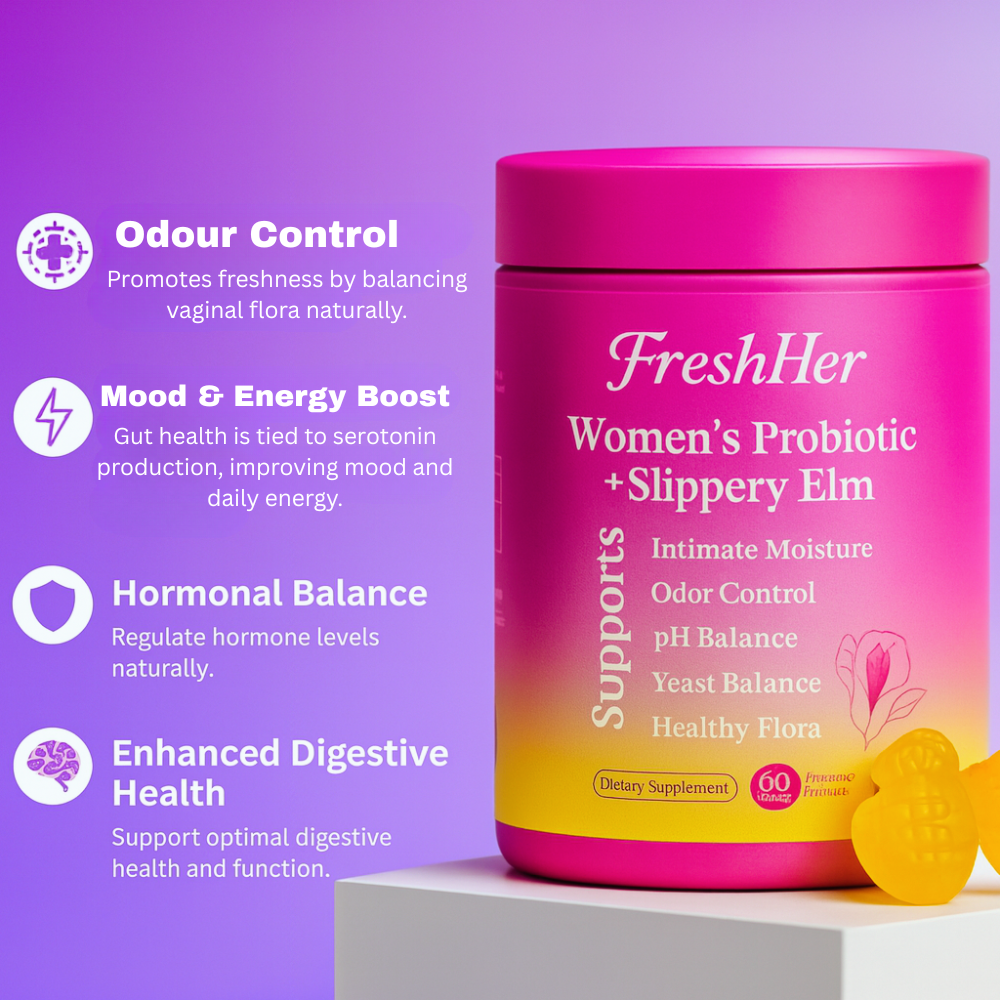 FreshHer Juicy Feminine Probiotics Gummies