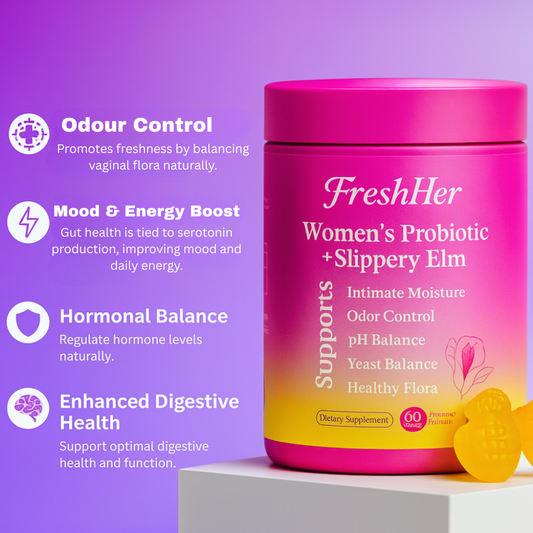 FreshHer Juicy Feminine Probiotics Gummies